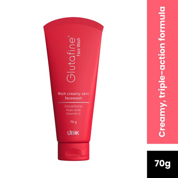 Glutafine Rich Creamy Facewash 70gm - Image 2
