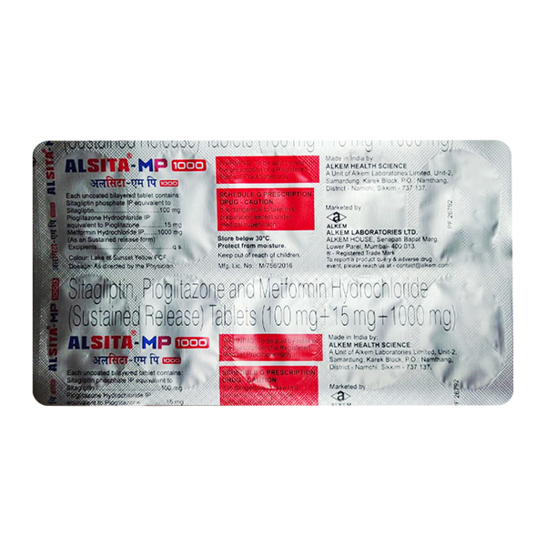 ALSITA MP 1000 Tablet 10's