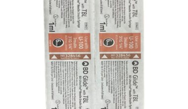 BD Glide Ultra Fine Needle Insulin Syringe (328456) (U - 100) (31 G x 6 mm) 1's