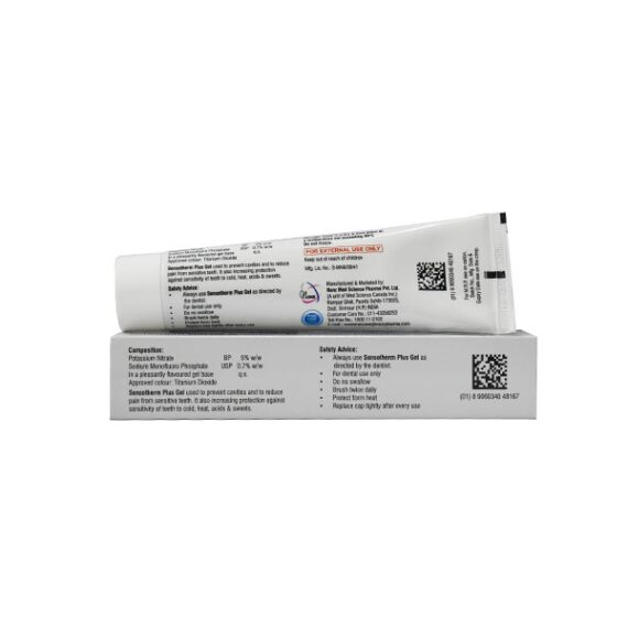 SENSOTHERM PLUS COOL MINT FLAVOURED Gel 100gm - Image 2
