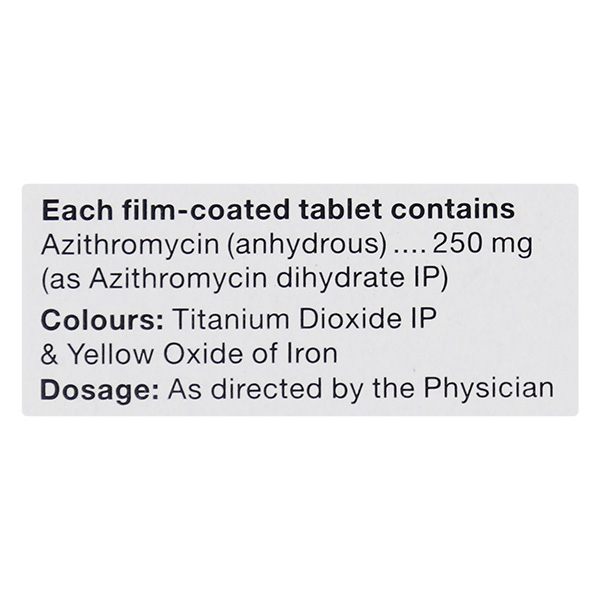 Azicip 250mg Tablet 6'S - Image 3