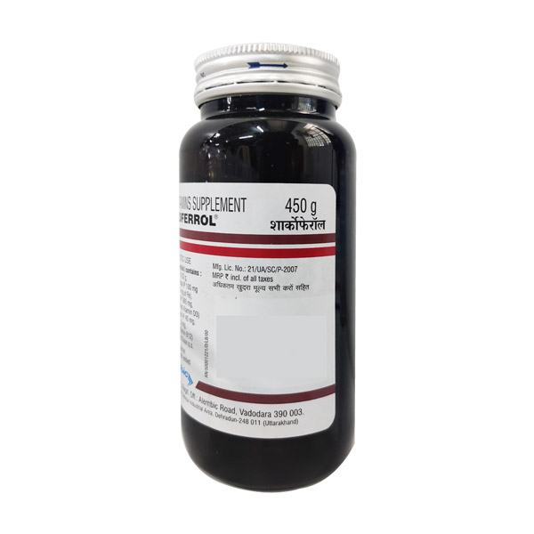 SHARKOFERROL Syrup 450gm - Image 3