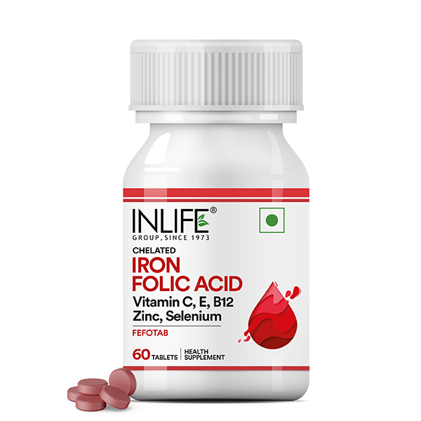 INLIFE Iron Folic Acid Tablets 60's - Image 3
