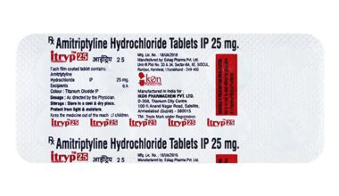 ITRYP 25 Tablet 10's