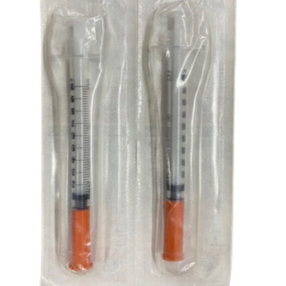 BD Glide Ultra Fine Needle Insulin Syringe (328456) (U - 100) (31 G x 6 mm) 1's - Image 2