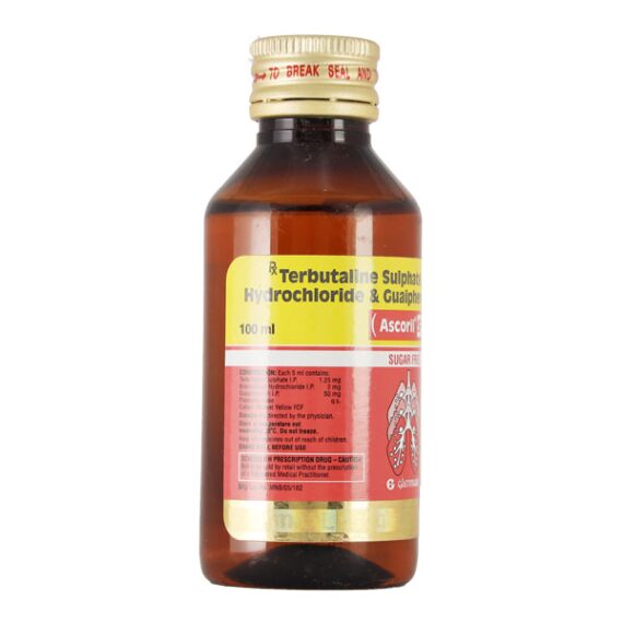 Ascoril SF Sugar Free Expectorant 100ml - Image 2