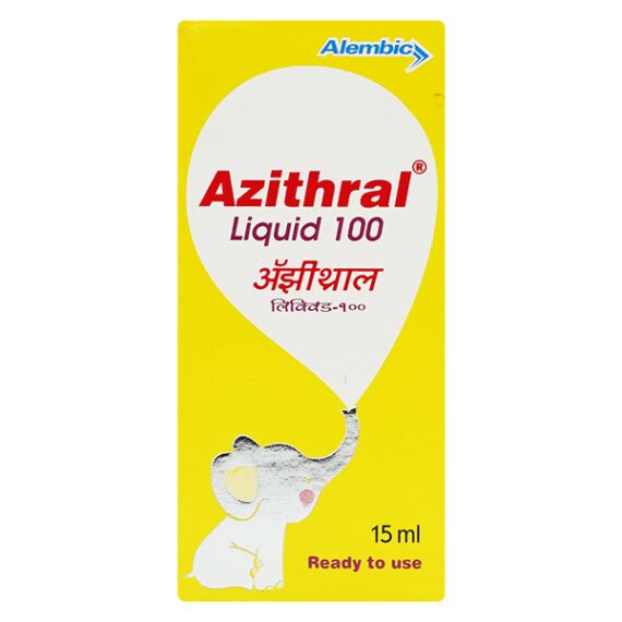 Azithral 100mg Liquid 15ml