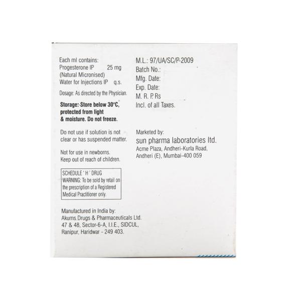Aqsusten 25mg Injection 1ml - Image 2
