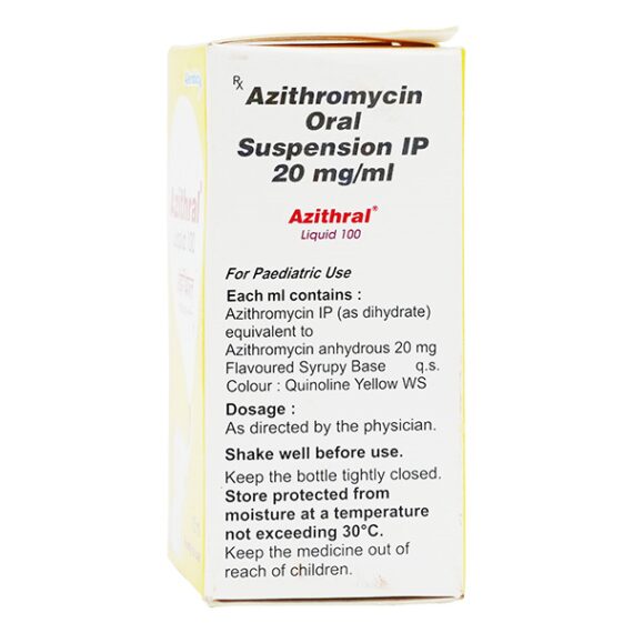 Azithral 100mg Liquid 15ml - Image 2