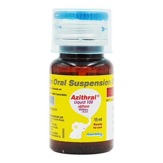 Azithral 100mg Liquid 15ml - Image 3