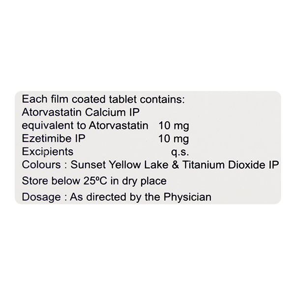 Atorva E 10mg Tablet 10'S - Image 3