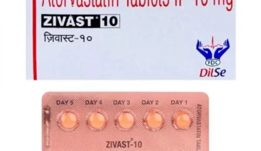 Zivast 10mg Tablet 10'S