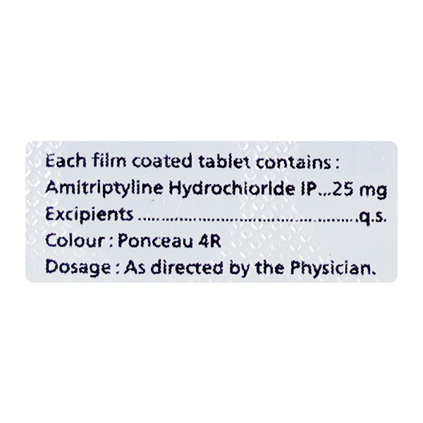 AMITIDE 25 Tablet 10's - Image 3