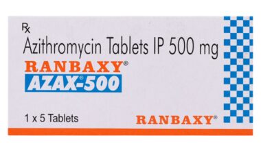 AZAX 500 Tablet 5's
