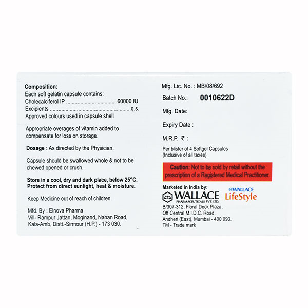 WAL D3 Softgel 4'S - Image 2