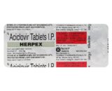 Herpex 200mg Tablet 10'S