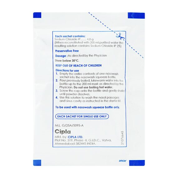 Nasowash Sachet 7.8Gm - Image 2