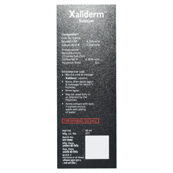 XALIDERM Solution 50ml - Image 3
