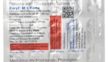 Zoryl M1 Forte Tablet 15'S