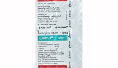 Aretha 50mg Tablet 10'S