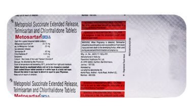 METOSARTAN CH 25/6.25 Tablet 10's