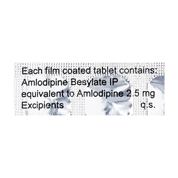 Amlodac 2.5mg Tablet 30'S - Image 2