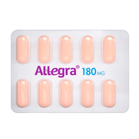 Allegra 180mg Tablet 10'S - Image 2