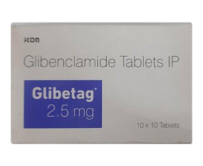 GLIBETAG 2.5mg Tablet 10's