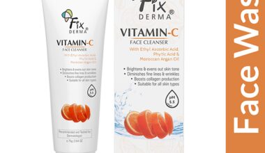 Fixderma Vitamin C Face Cleanser with Ethyl Ascorbic Acid and 75gm