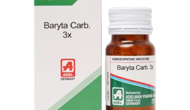 Adel Barium Carb. 3X (4 grain) Tablet 20 gm