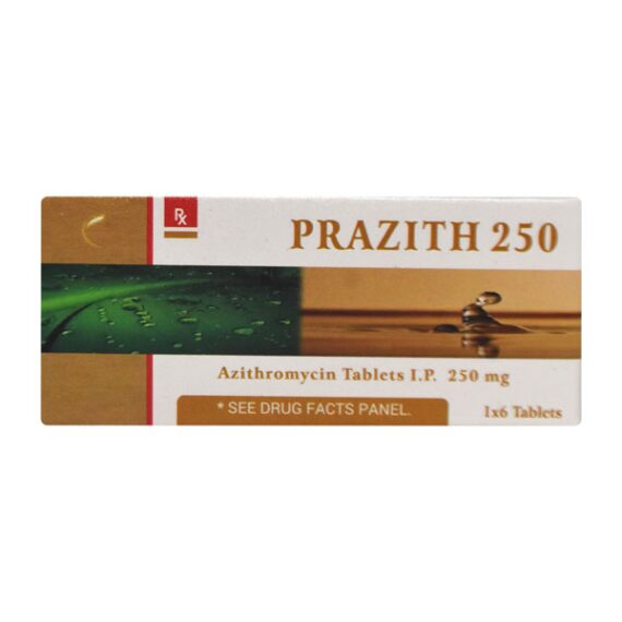 PRAZITH 250mg Tablet 6's