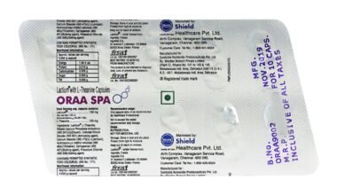 ORAA SPA Capsule 10's