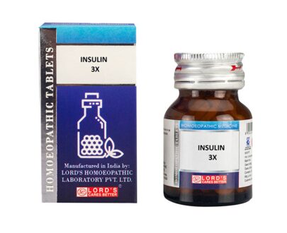Lord's Trituration Insulin 3X Tablet 25 gm