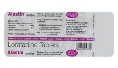 Alastin 10mg Tablet 10'S