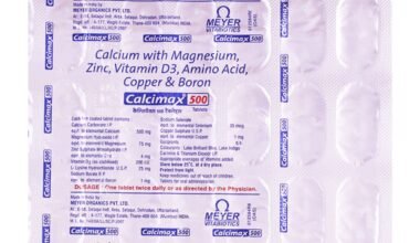 Calcimax 500mg Tablet 30'S