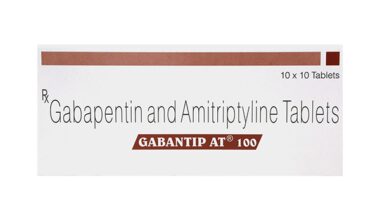 Gabantip AT 100mg Tablet 10'S