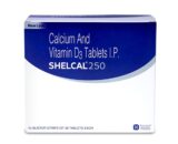Shelcal 250mg Tablet 30'S