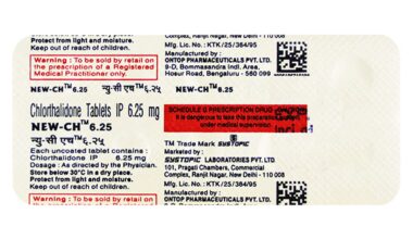 NEW CH 6.25mg Tablet 10'S