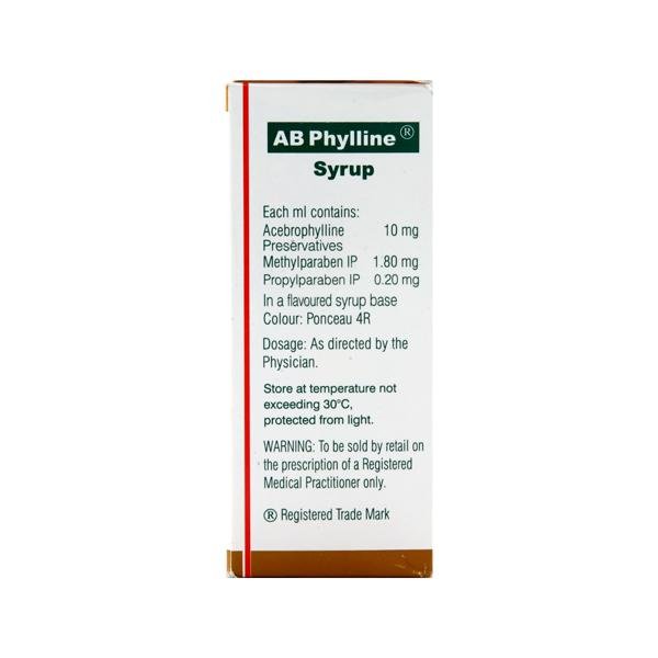 AB Phylline Syrup 100ml - Image 2