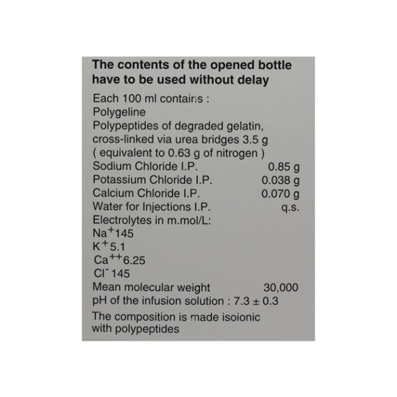 HAEMACCEL Infusion 500ml - Image 3