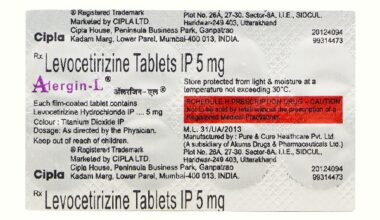 Alergin L Tablet 10'S