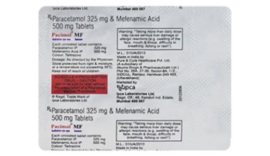 Pacimol MF Tablet 10'S