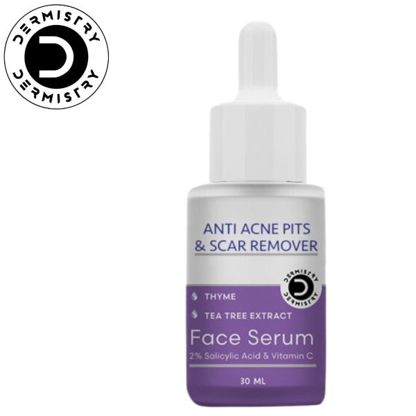 Dermistry 2% Salicylic Acid Anti Acne Pits & Scar Remover Face Serum 30ml