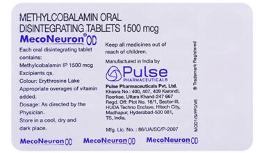 MECONEURON OD 1500mcg Tablet 15's