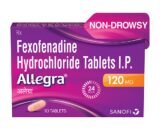 Allegra 120mg Tablet 10'S