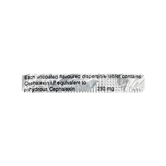 Ceff DT 250mg Tablet 10'S - Image 2