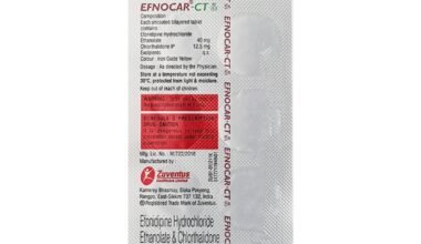 EFNOCAR CT 40/12.5 Tablet 10's