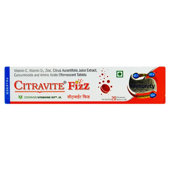 CITRAVITE FIZZ Effervescent Tablet 20's