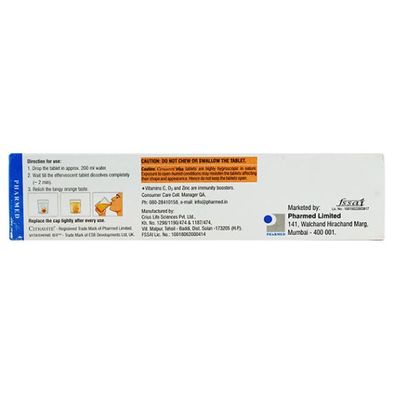 CITRAVITE FIZZ Effervescent Tablet 20's - Image 2