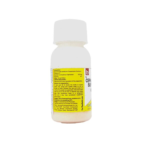 CEPHAXIN 125 Dry Syrup 30ml - Image 2